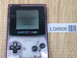 LG6806 With Defects - GameBoy Color Clear Purple Console Nintendo Japan