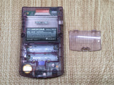 LG6806 With Defects - GameBoy Color Clear Purple Console Nintendo Japan