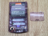 LG6807 With Defects - GameBoy Color Clear Purple Console Nintendo Japan