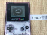 LG6808 With Defects - GameBoy Color Clear Purple Console Nintendo Japan