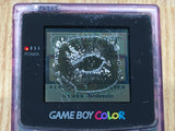 LG6808 With Defects - GameBoy Color Clear Purple Console Nintendo Japan