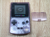 LG6808 With Defects - GameBoy Color Clear Purple Console Nintendo Japan