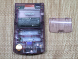 LG6808 With Defects - GameBoy Color Clear Purple Console Nintendo Japan