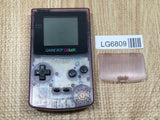 LG6809 Not Working - GameBoy Color Clear Purple Console Nintendo Japan