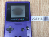 LG6815 With Defects - GameBoy Color Purple Console Nintendo Japan