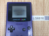 LG6816 With Defects - GameBoy Color Purple Console Nintendo Japan