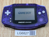 LG6827 With Defects - GameBoy Advance Midnight Blue Console Nintendo Japan