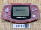 LG6829 With Defects - GameBoy Advance Milky Pink Console Nintendo Japan