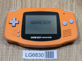 LG6830 With Defects - GameBoy Advance Orange Console Nintendo Japan