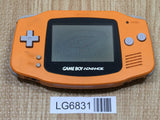 LG6831 Not Working - GameBoy Advance Orange Console Nintendo Japan
