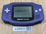 LG6833 With Defects - GameBoy Advance Violet Console Nintendo Japan