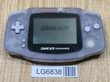 LG6838 With Defects - GameBoy Advance Milky Blue Console Nintendo Japan