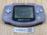 LG6842 With Defects - GameBoy Advance Milky Blue Console Nintendo Japan