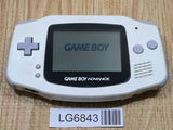 LG6843 With Defects - GameBoy Advance White Console Nintendo Japan