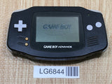 LG6844 With Defects - GameBoy Advance Black Console Nintendo Japan