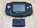 LG6844 With Defects - GameBoy Advance Black Console Nintendo Japan