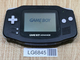 LG6845 With Defects - GameBoy Advance Black Console Nintendo Japan