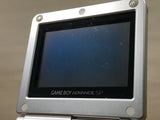 LG6855 With Defects - GameBoy Advance SP Platinum Silver Console Nintendo Japan