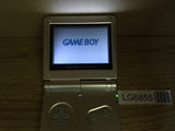 LG6855 With Defects - GameBoy Advance SP Platinum Silver Console Nintendo Japan