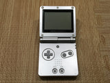 LG6855 With Defects - GameBoy Advance SP Platinum Silver Console Nintendo Japan