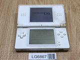 LG6867 With Defects - Nintendo DS Lite Crystal White Console Nintendo Japan