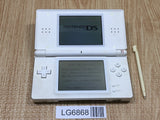 LG6868 With Defects - Nintendo DS Lite Crystal White Console Nintendo Japan