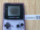 LG6903 With Defects - GameBoy Color Clear Purple Console Nintendo Japan