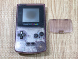 LG6904 With Defects - GameBoy Color Clear Purple Console Nintendo Japan