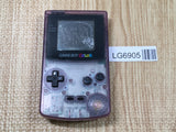 LG6905 Not Working - GameBoy Color Clear Purple Console Nintendo Japan