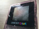 LG6906 Not Working - GameBoy Color Clear Purple Console Nintendo Japan