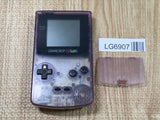 LG6907 Not Working - GameBoy Color Clear Purple Console Nintendo Japan
