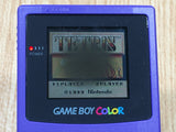 LG6911 With Defects - GameBoy Color Purple Console Nintendo Japan
