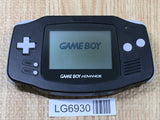 LG6930 With Defects - GameBoy Advance Black Console Nintendo Japan