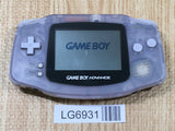LG6931 With Defects - GameBoy Advance Milky Blue Console Nintendo Japan
