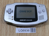 LG6936 With Defects - GameBoy Advance Silver Console Nintendo Japan