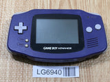 LG6940 Not Working - GameBoy Advance Violet Console Nintendo Japan