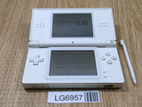 LG6957 With Defects - Nintendo DS Lite Crystal White Console Nintendo Japan