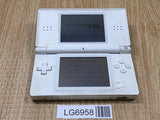 LG6958 With Defects - Nintendo DS Lite Crystal White Console Nintendo Japan