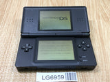 LG6959 With Defects - Nintendo DS Lite Jet Black Console Nintendo Japan