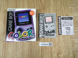 LG6968 Tested Working - GameBoy Color Box Only for Console Nintendo Japan