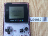 LG6989 With Defects - GameBoy Color Clear Purple Console Nintendo Japan