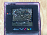 LG6991 With Defects - GameBoy Color Clear Purple Console Nintendo Japan