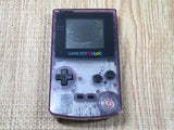 LG6991 With Defects - GameBoy Color Clear Purple Console Nintendo Japan