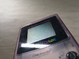 LG6992 Not Working - GameBoy Color Clear Purple Console Nintendo Japan