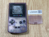 LG6995 Not Working - GameBoy Color Clear Purple Console Nintendo Japan
