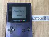 LG7005 With Defects - GameBoy Color Purple Console Nintendo Japan
