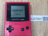 LG7007 With Defects - GameBoy Color Red Console Nintendo Japan