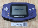 LG7025 With Defects - GameBoy Advance Violet Console Nintendo Japan