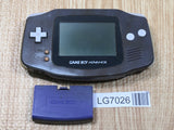 LG7026 Not Working - GameBoy Advance Violet Console Nintendo Japan