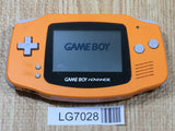 LG7028 With Defects - GameBoy Advance Orange Console Nintendo Japan